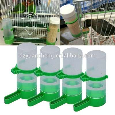 Bird Seed Feeder Pigeon Parrot Budgie Canary Drinker Food Feeder Waterer